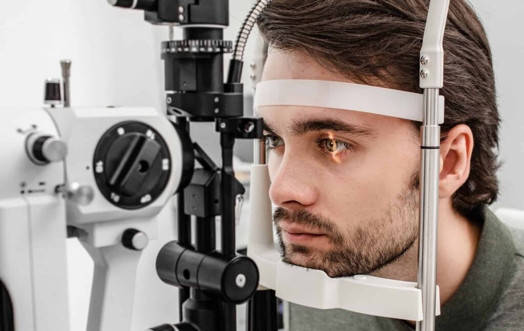 Life changing medical treatment happens at The International Centre for Life, including ocular surgery.