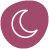 Moon icon.