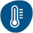 Temperature icon.