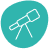 Telescope icon.