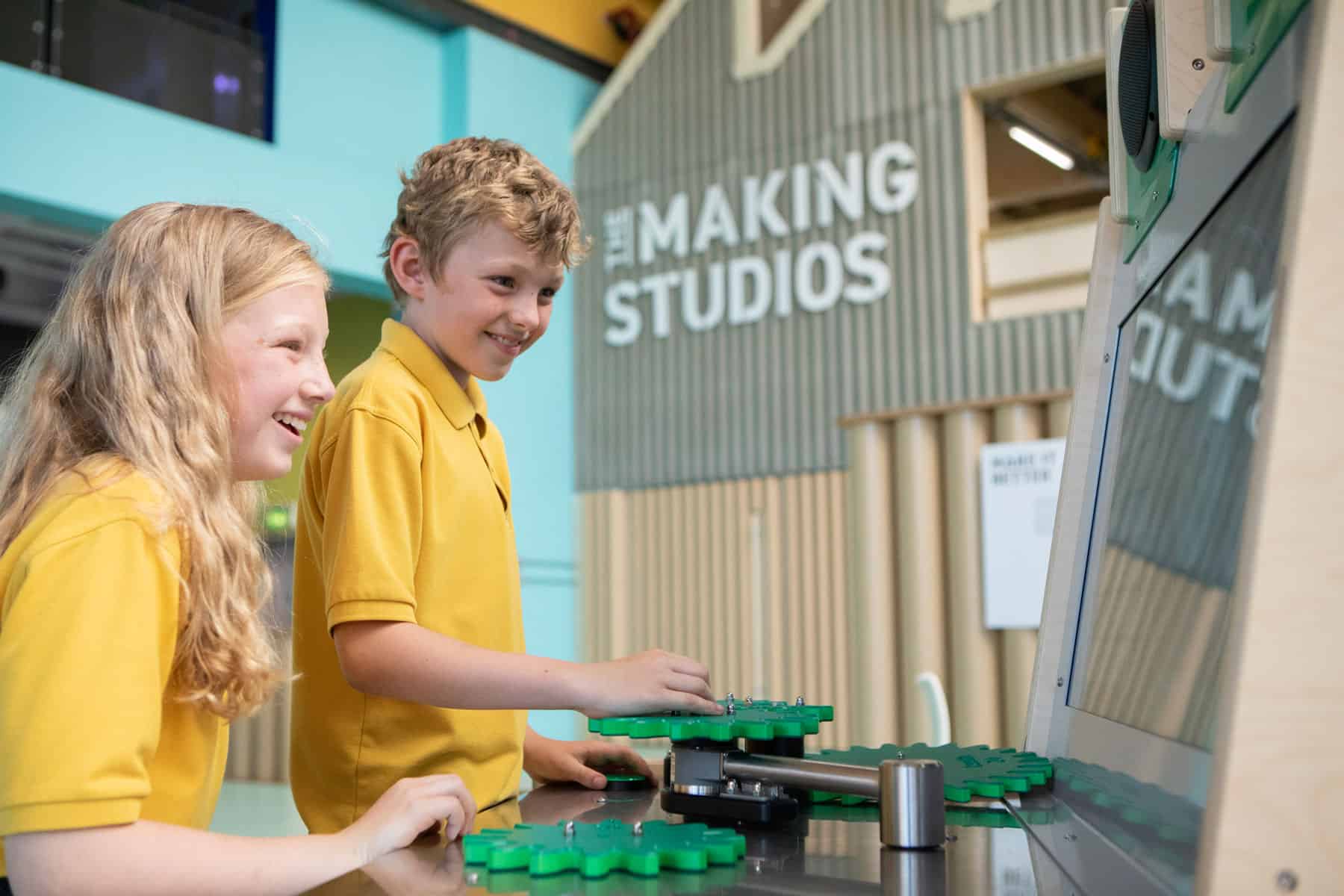 School students in Life's Creativity Zone.