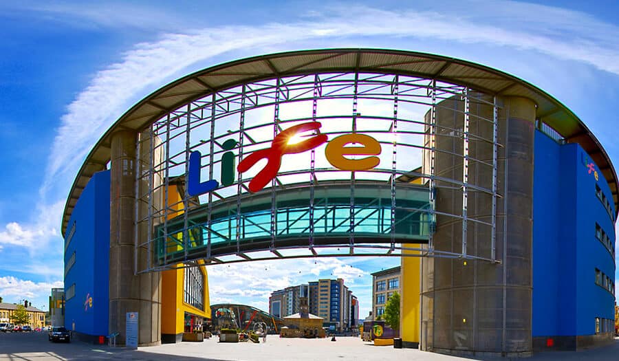 External image of The International Centre for Life in Newcastle.