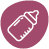 Baby bottle icon.