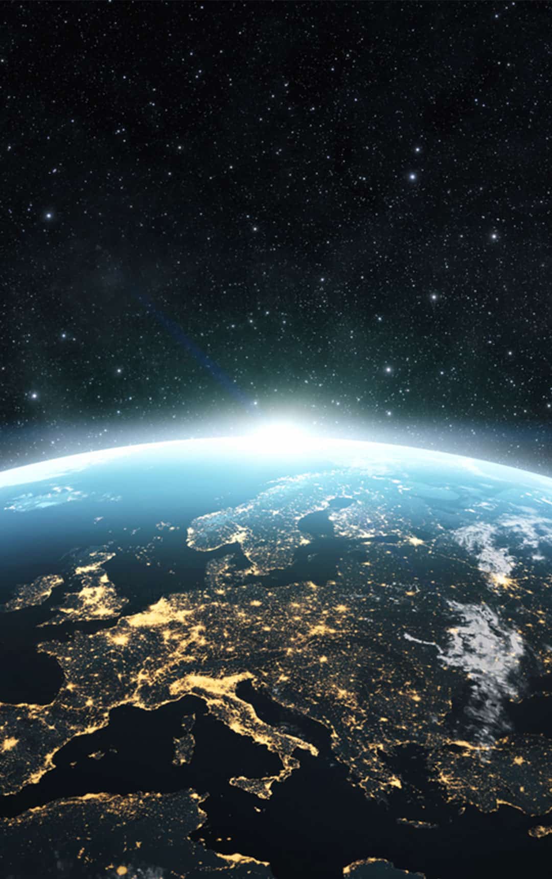 A view of Earth from Space.