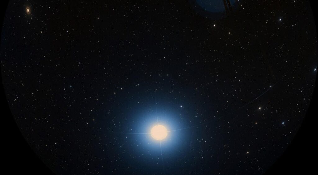 Image still from virgo planetarium show.