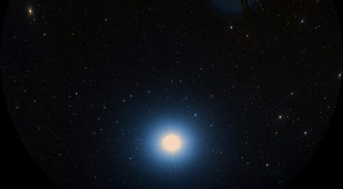 Image still from virgo planetarium show.
