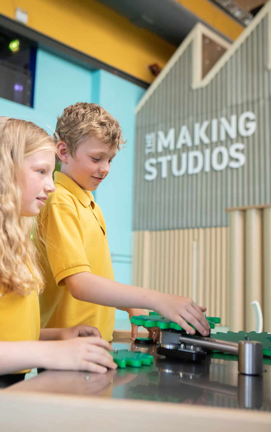 School students in Life's Creativity Zone.
