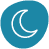 Moon icon.