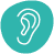 Ear icon.