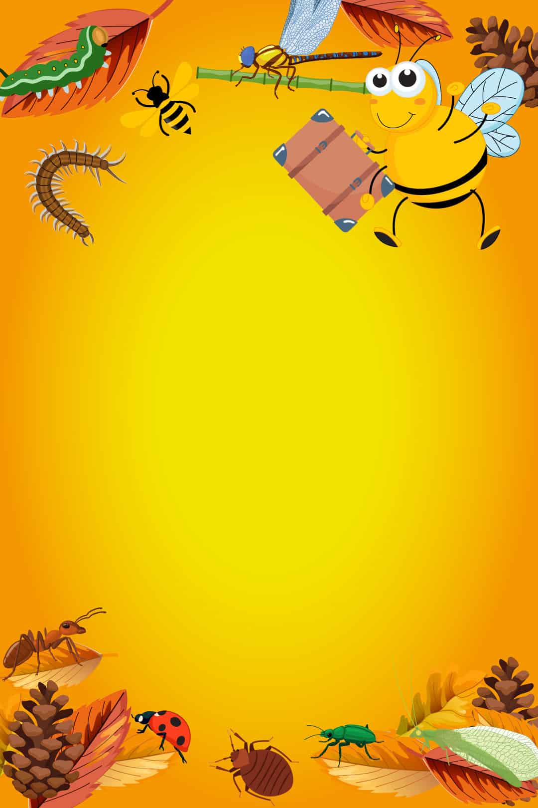 Life bee trail illustrations