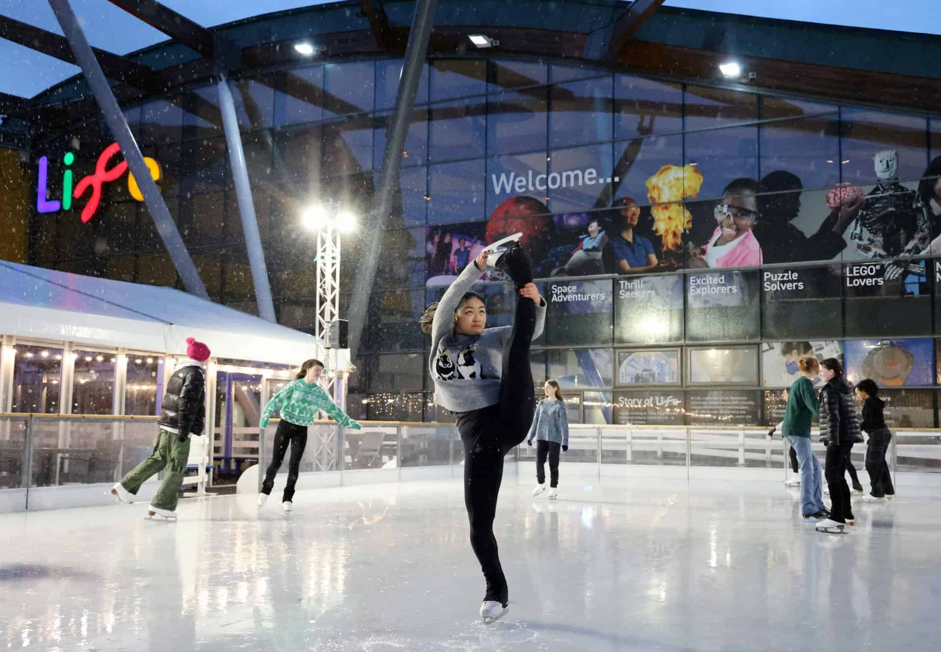 Seasonal skaters rock at Life’s outdoor ice rink - Centre For Life