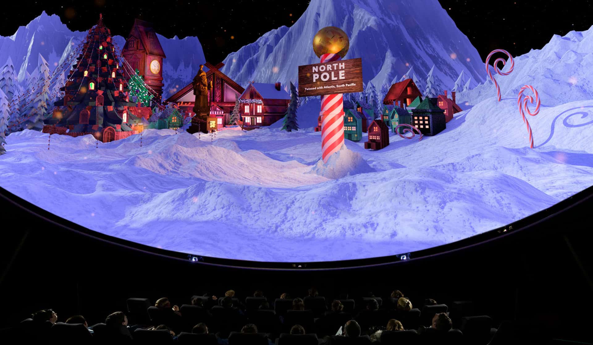 What Santa Sees Planetarium Image