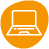 Laptop icon.
