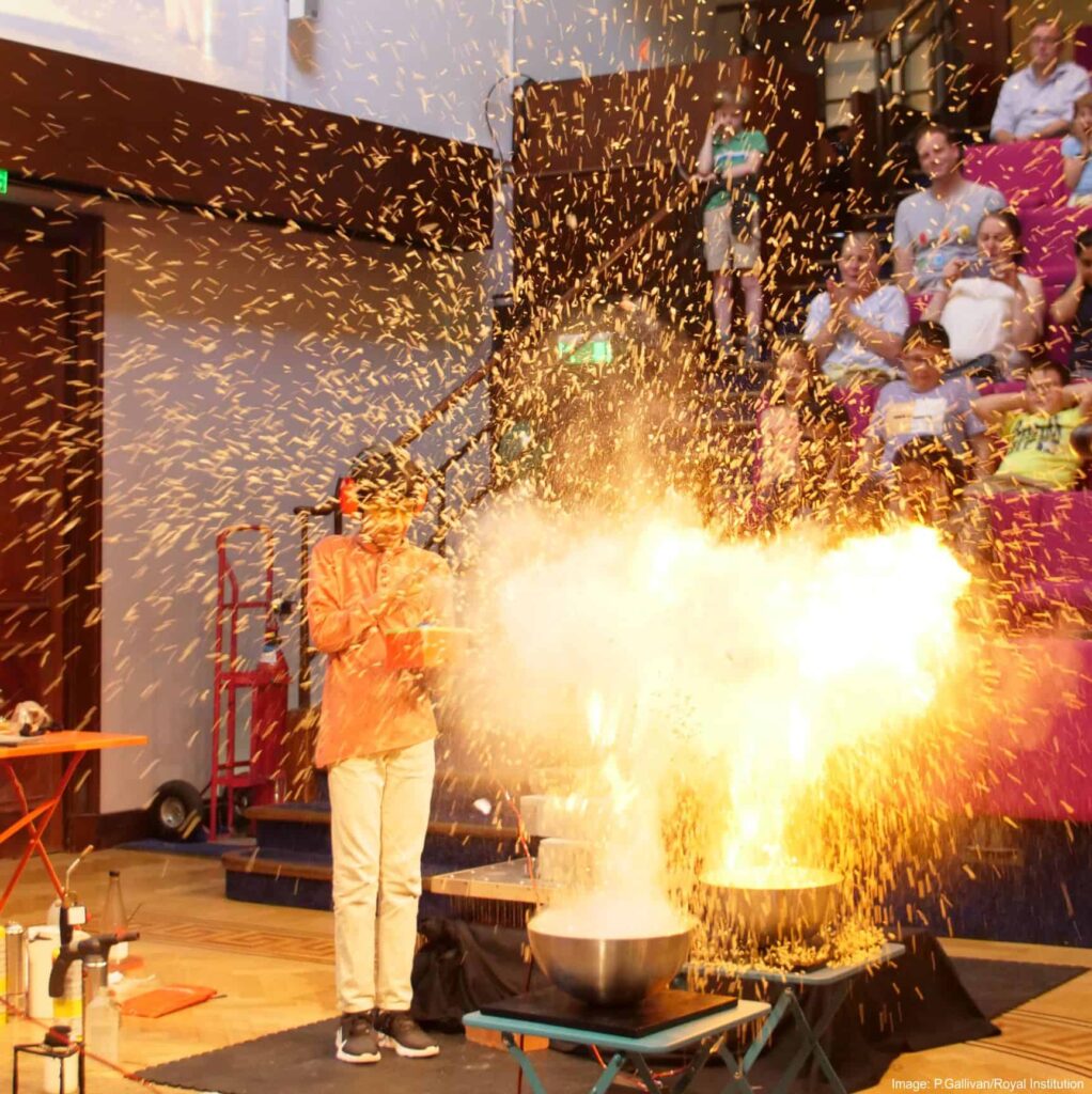 Krispie Explosion during Rocket Show - coming to Life for February half-term.