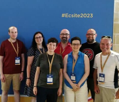 Life team at Ecsite conference.