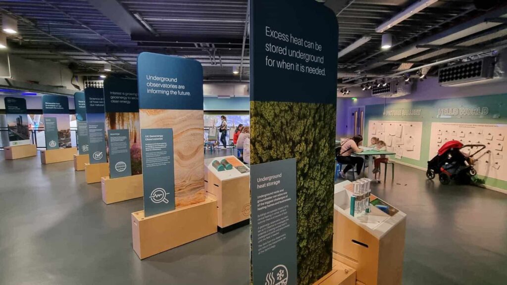 A new interactive exhibition, developed by the British Geological Survey and Glasgow Science Centre, explores climate change and the long-term impact.