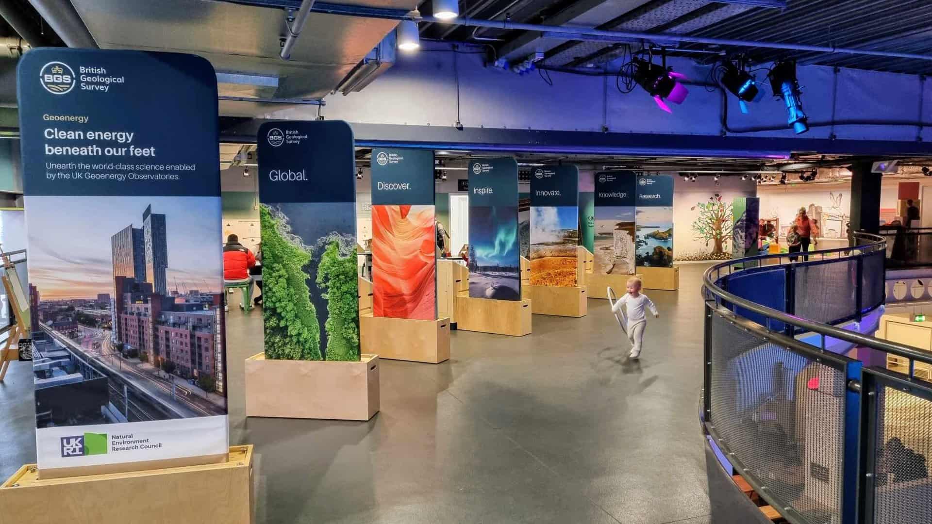 New clean energy exhibit at Life Science Centre.