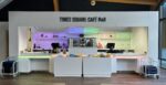 Times Square Café inside Life Science Centre food and drink area pack lunch area
