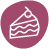 Cake icon.