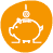 Piggy bank icon