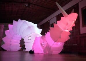 Luma - the giant glowing robotic snail