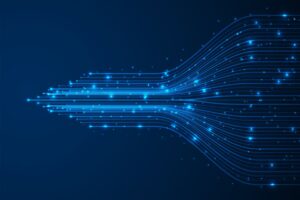 Technology Background. Big Data Visualization Concept