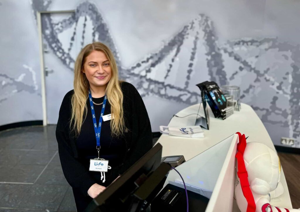 Hannah Gilroy is a Duty Manager at Newcastle's Life Science Centre.