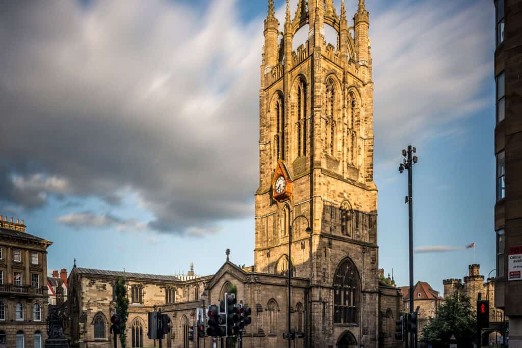 Newcastle Upon Tyne's Cathedral on High Bridge Street