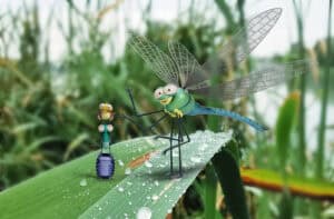 Lloyd of the flies at WWT Washington.