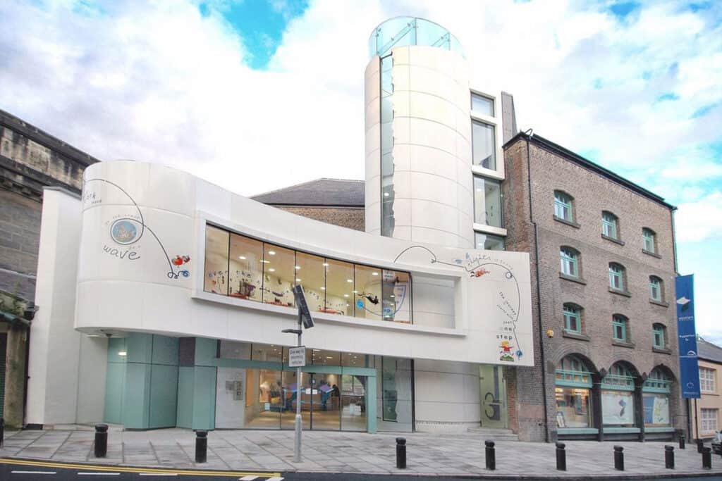 Front of Seven Stories, the National Centre for Children's Books