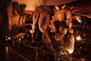 Animatronic Pachyrhinosaurus at Newcastle's Life Science Centre