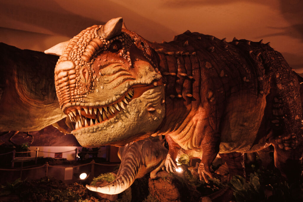 Carnotaurus at Newcastle's Life Science Centre.