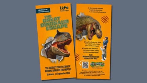 Dinosaur leaflets