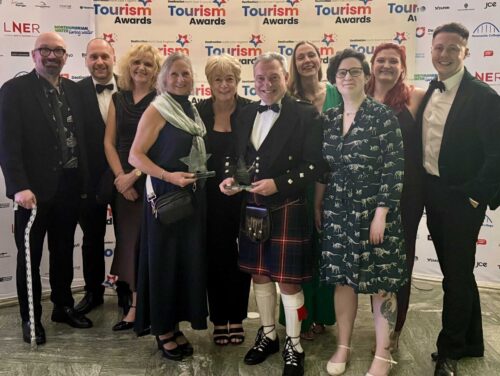 Life team at North East Tourism Awards