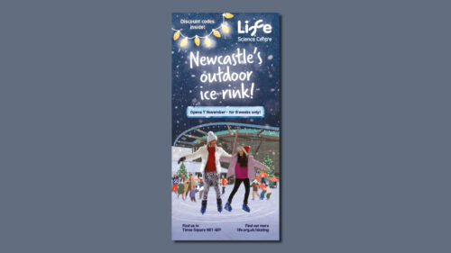 Ice skating leaflet